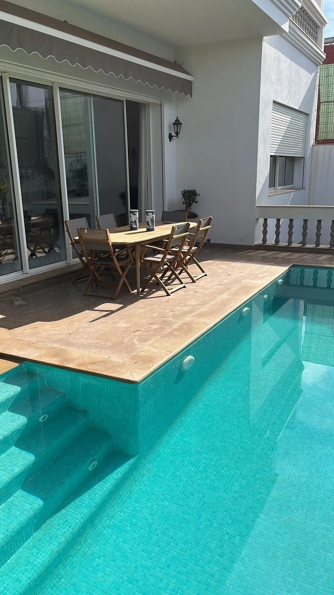 vente villa piscine jardin dar bouazza casablanca - الدار البيضاء (2)