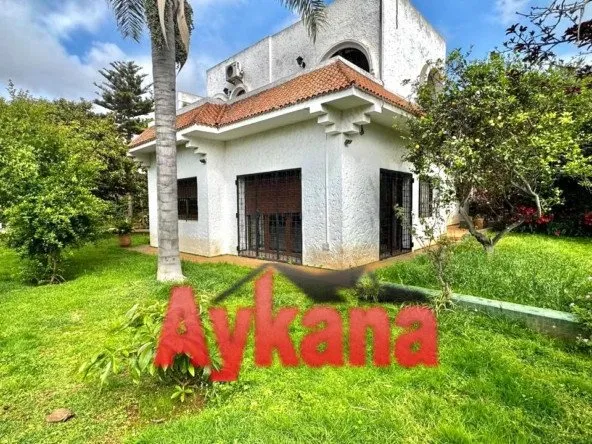 VENTE Villa EN EXCLUSIVITÉ À RABAT HAY RIAD - الرباط