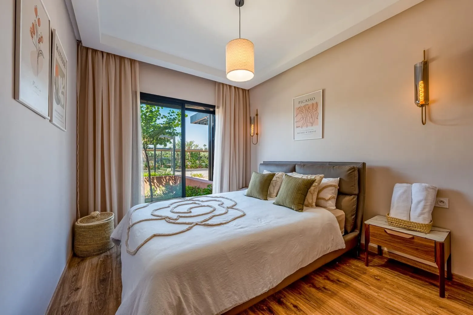 Studio moderne avec jardin – Noria Golf - مراكش (2)