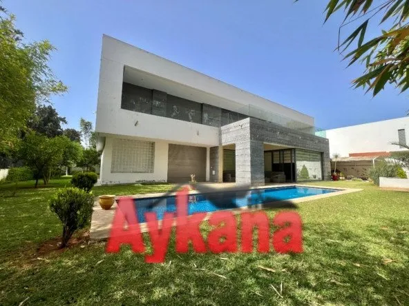 Vente Villa Rabat Souissi Orangeraie - الرباط