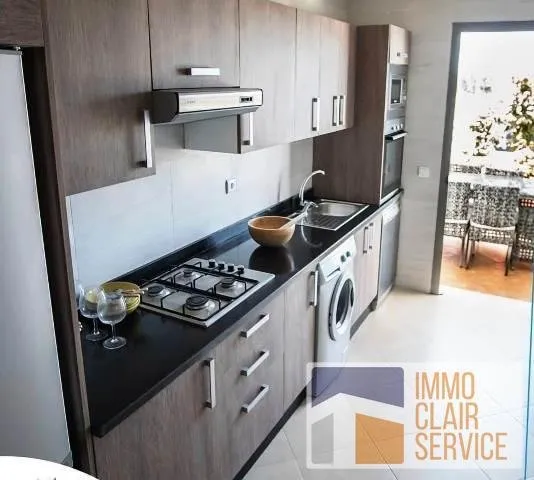 Beau appartement à vendre ( résidence fermée avec piscine) - بوزنيقة (4)