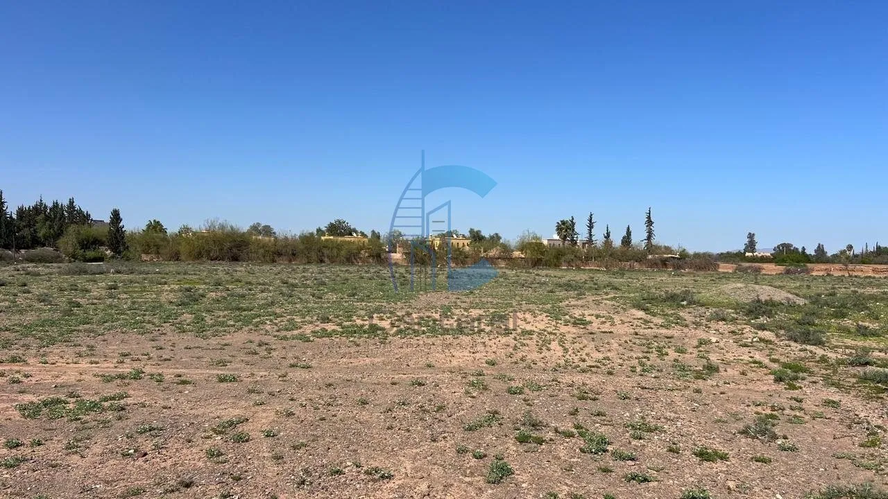 TERRAIN TITRÉ - 1 HECTARE ZONE SA2 AVEC VUE ATLAS À VENDRE - ROUTE D'OUARZAZATE MARRAKECH - مراكش (2)