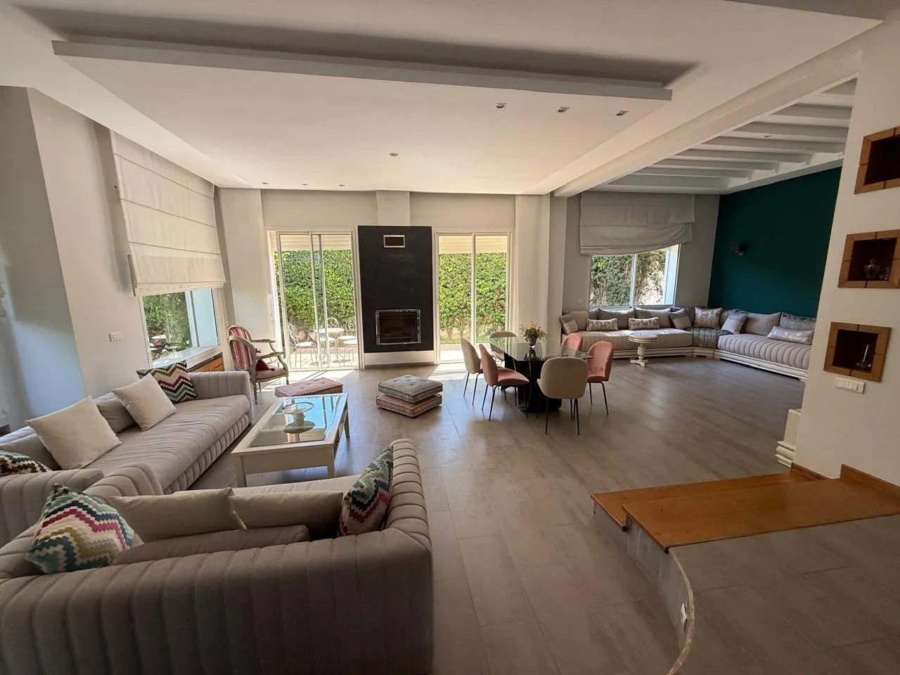 Dar Bouazza, vente Villa indépendante sur 3 niveaux angle, 4 CH - دار بوعزة
