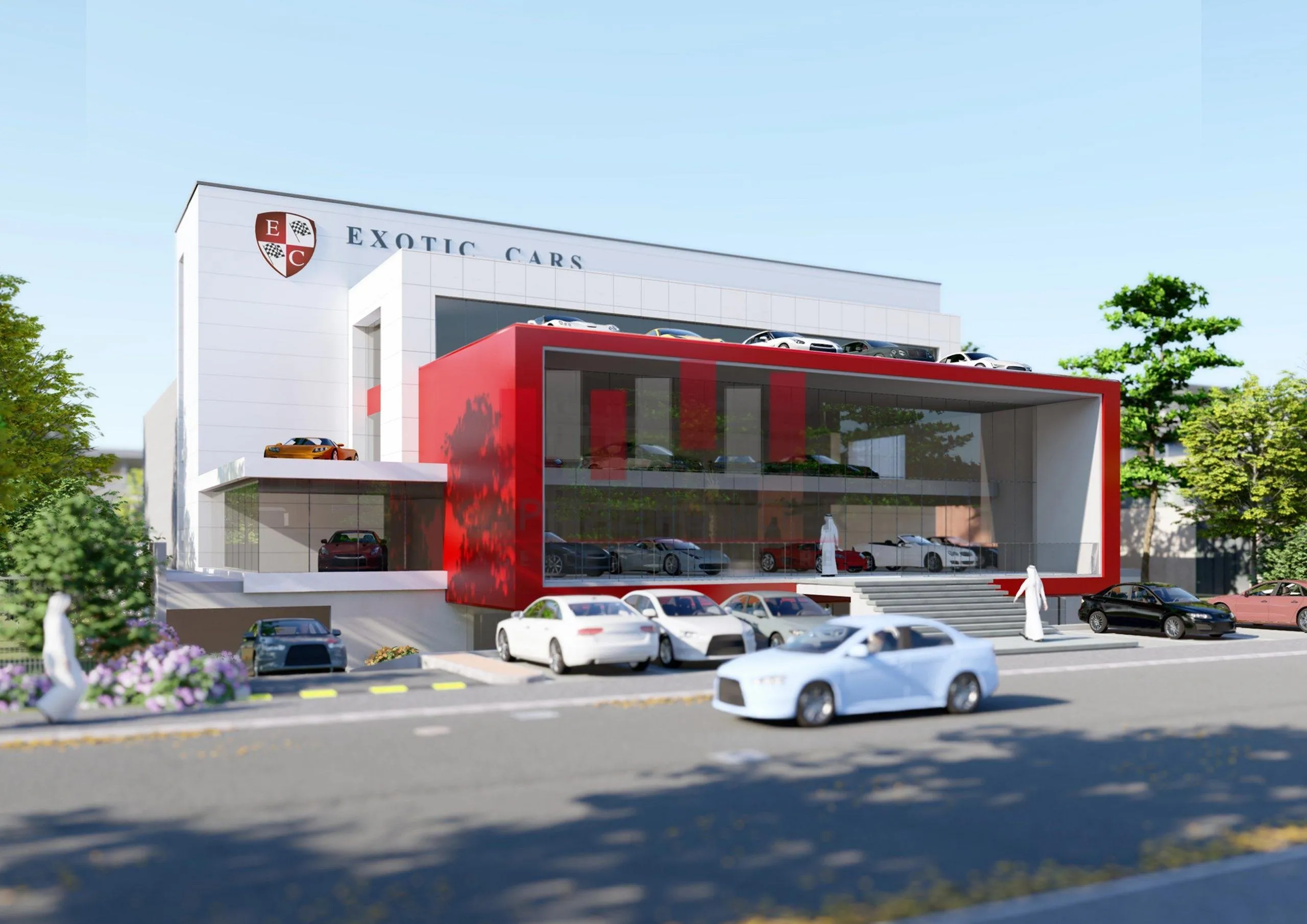 Terrain a usage commercial   de 1373 m2 de surface en plein bld al qods Californie a la vente - الدار البيضاء