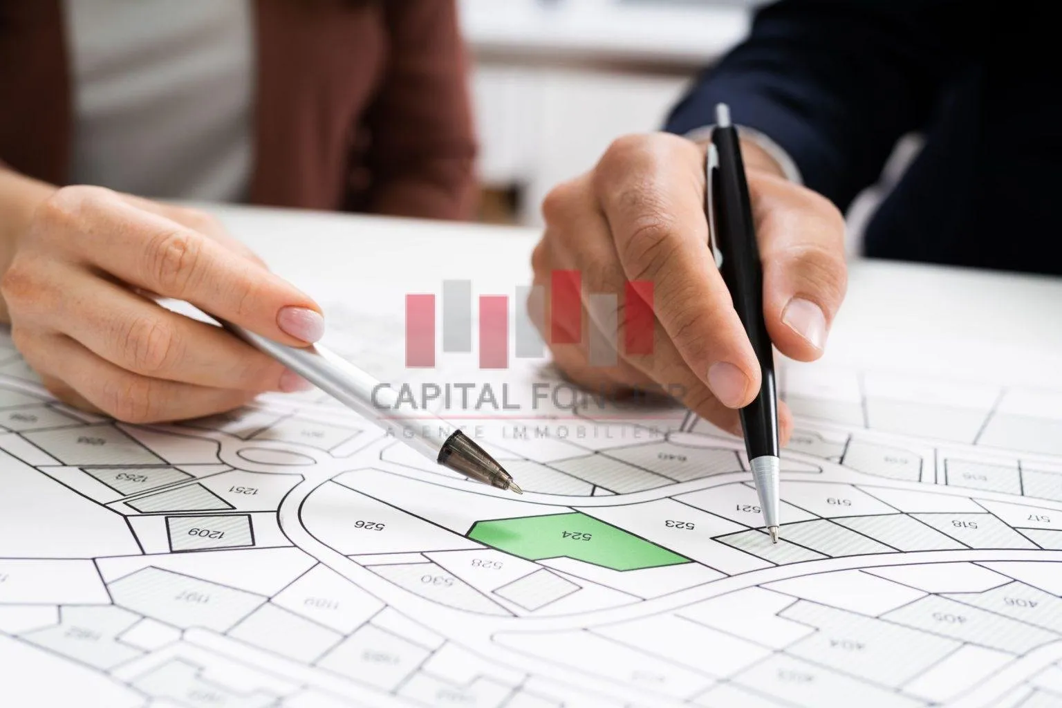 Terrain commercial de 633 m en plein bld quartier Taddart a la vente - الدار البيضاء