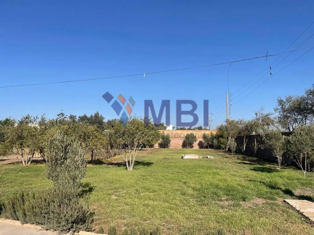 Terrains Titrés  À Vendre – Quartier Bouskoura- Casablanca V.Au.T.2096 - الدار البيضاء (2)
