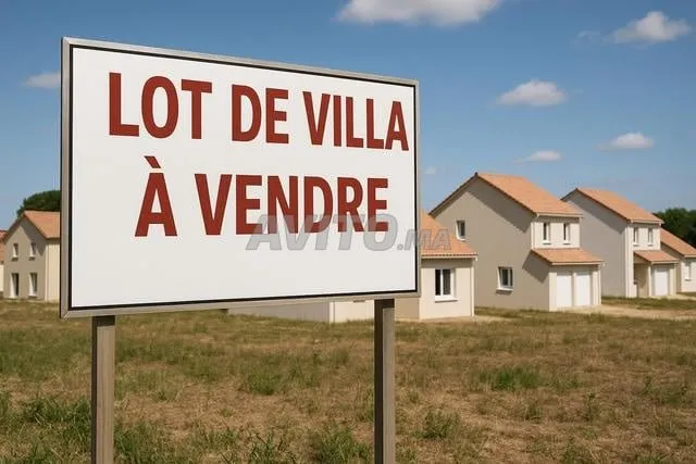 Lot de villa titré 383 m² à vendre allal el fassi - مراكش