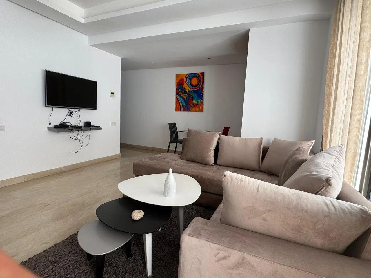 Studio standing avec terrasse - الدار البيضاء (4)