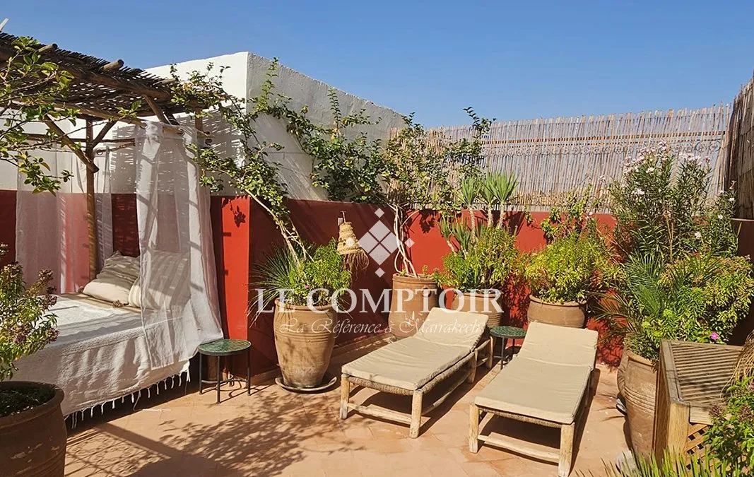 MAGNIFIQUE RIAD EN ACTIVITE A LA VENTE QUARTIER BENSLIMANE - مراكش (2)