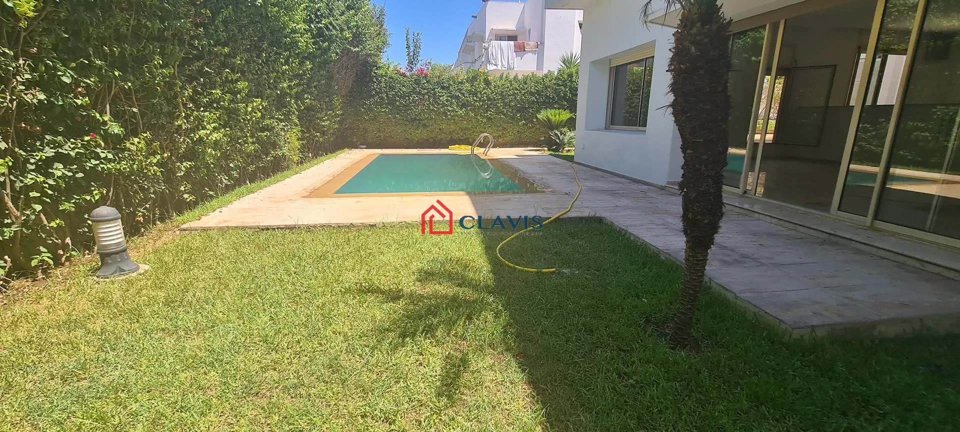 Villa avec piscine proche de l'ecole Americaine - الدار البيضاء