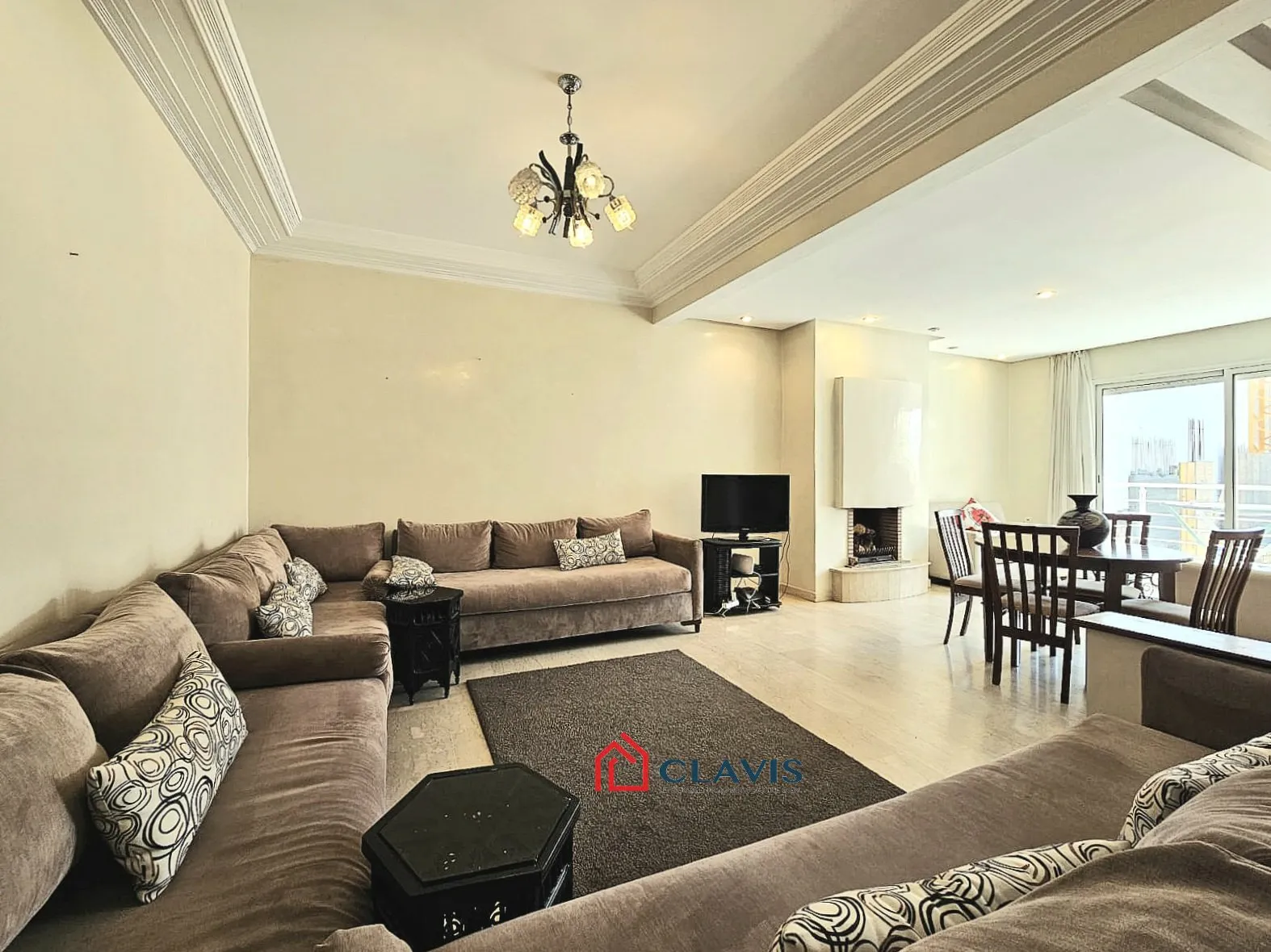 Appartement au triangle d'or - الدار البيضاء (4)