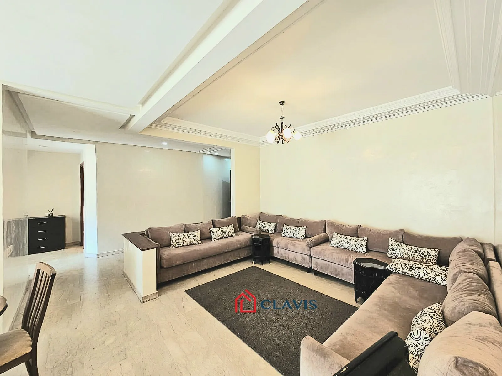 Appartement au triangle d'or - الدار البيضاء (3)