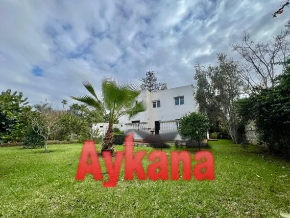 VENTE VILLA EN EXCLUSIVITÉ À RABAT SOUISSI - الرباط (4)