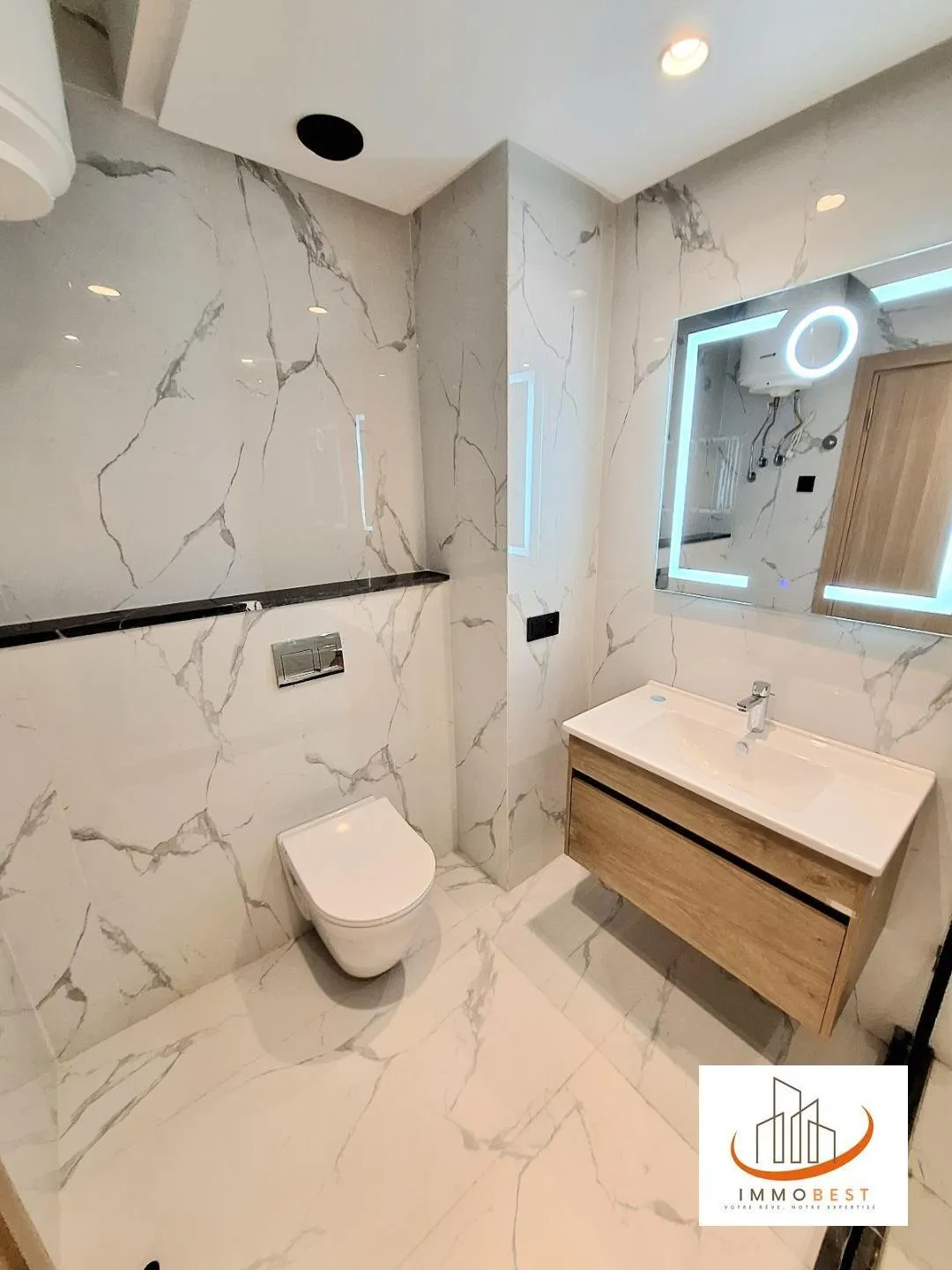 Les princesses, appartement neuf à vendre, bien agencé et ensoleillé, 1 CH - الدار البيضاء (3)