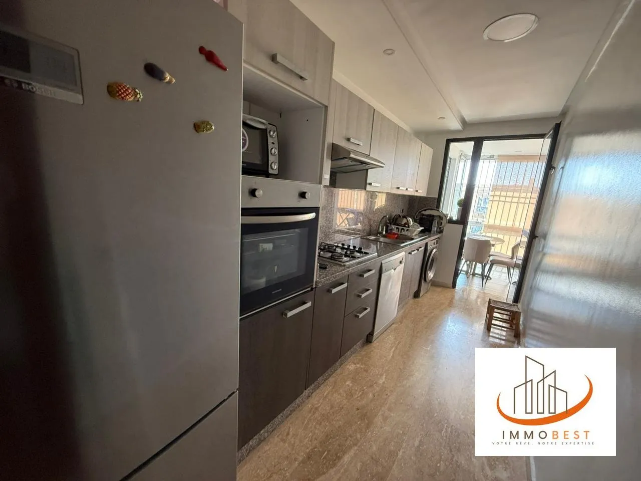 Dar Bouazza, vente bel appartement, très ensoleillé 2 CH - الدار البيضاء (4)