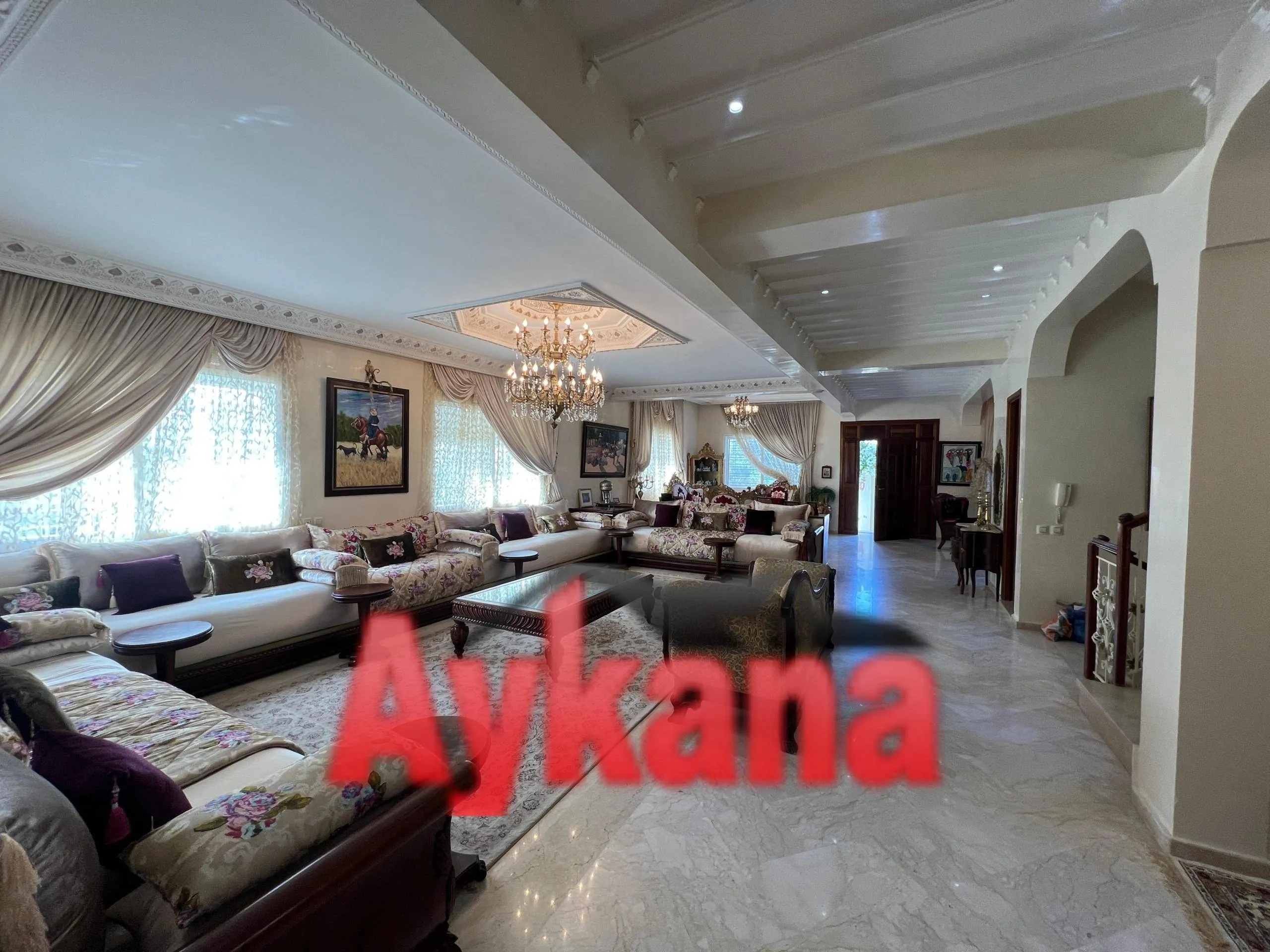 Villa Spacieuse à Vendre à Harhoura - تمارة (2)