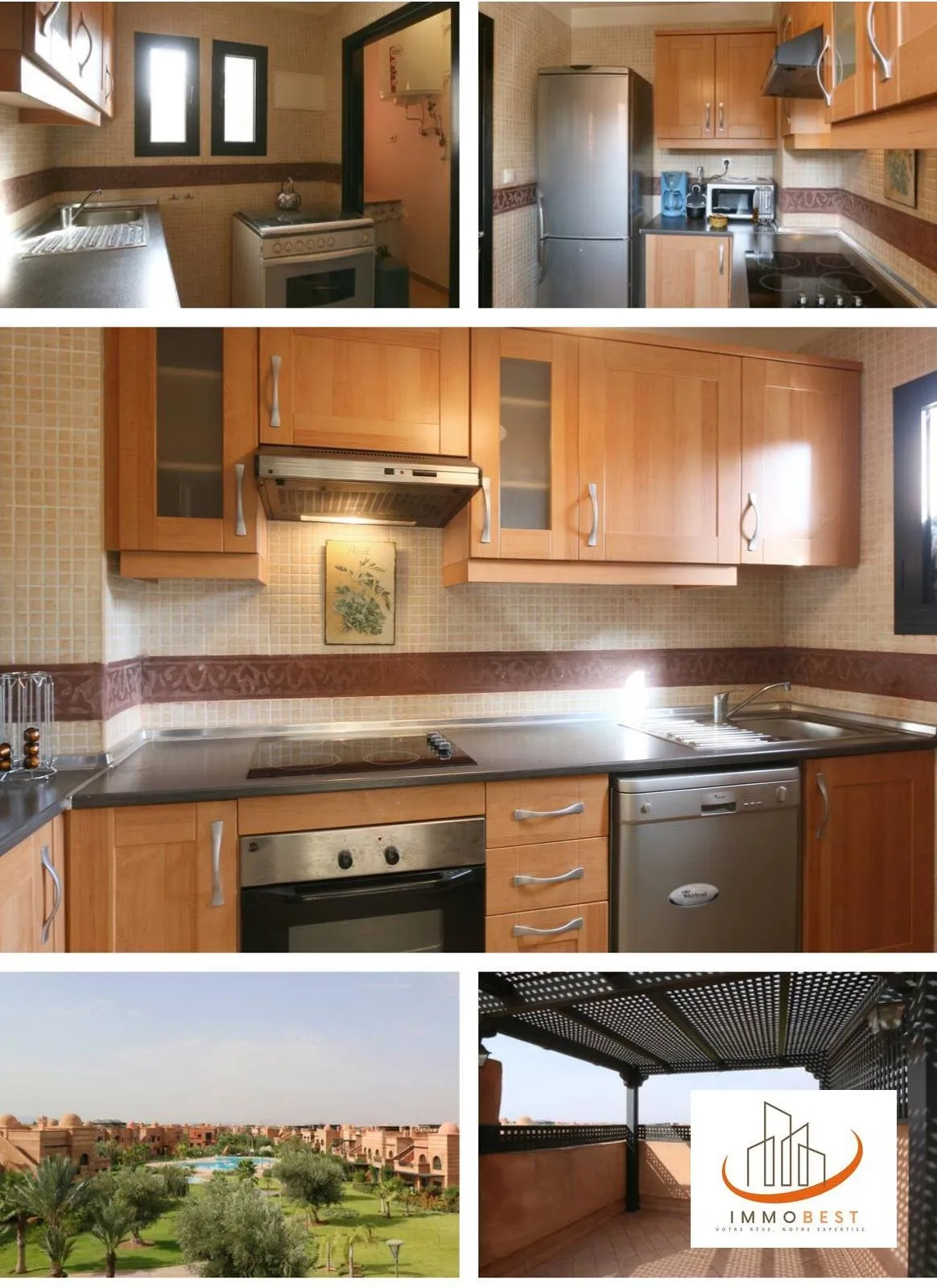 Marrakech, vente d’un appartement dans Résidence route de Fes 1 CH - مراكش (4)