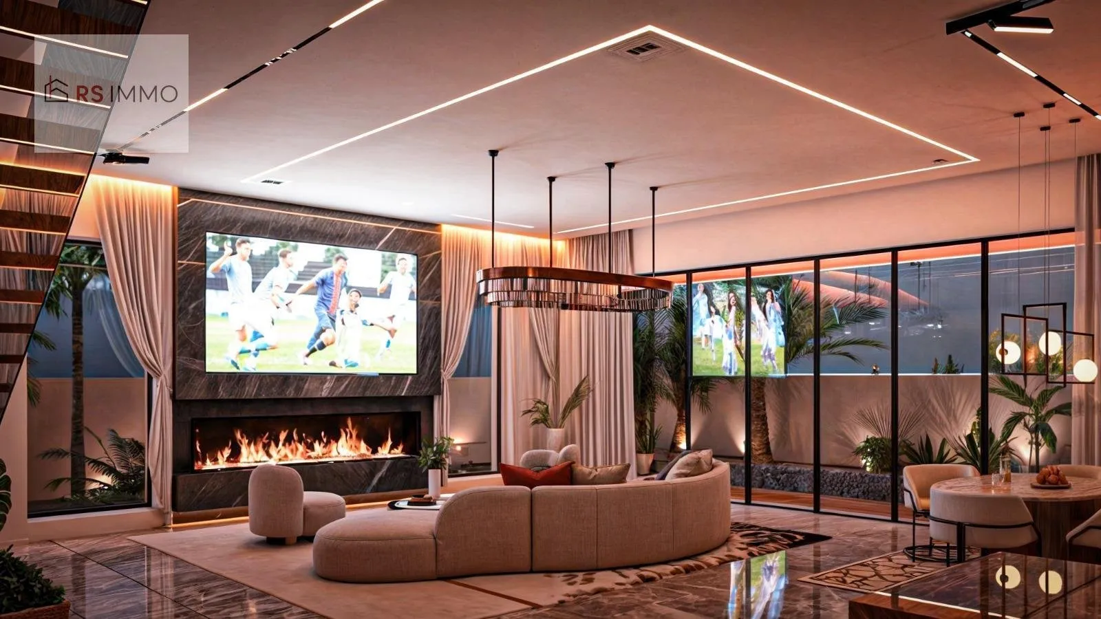 Villa Jumelée Haut Standing à Vendre - Résidence Akenza Marrakech | Terrain 423 m² - مراكش