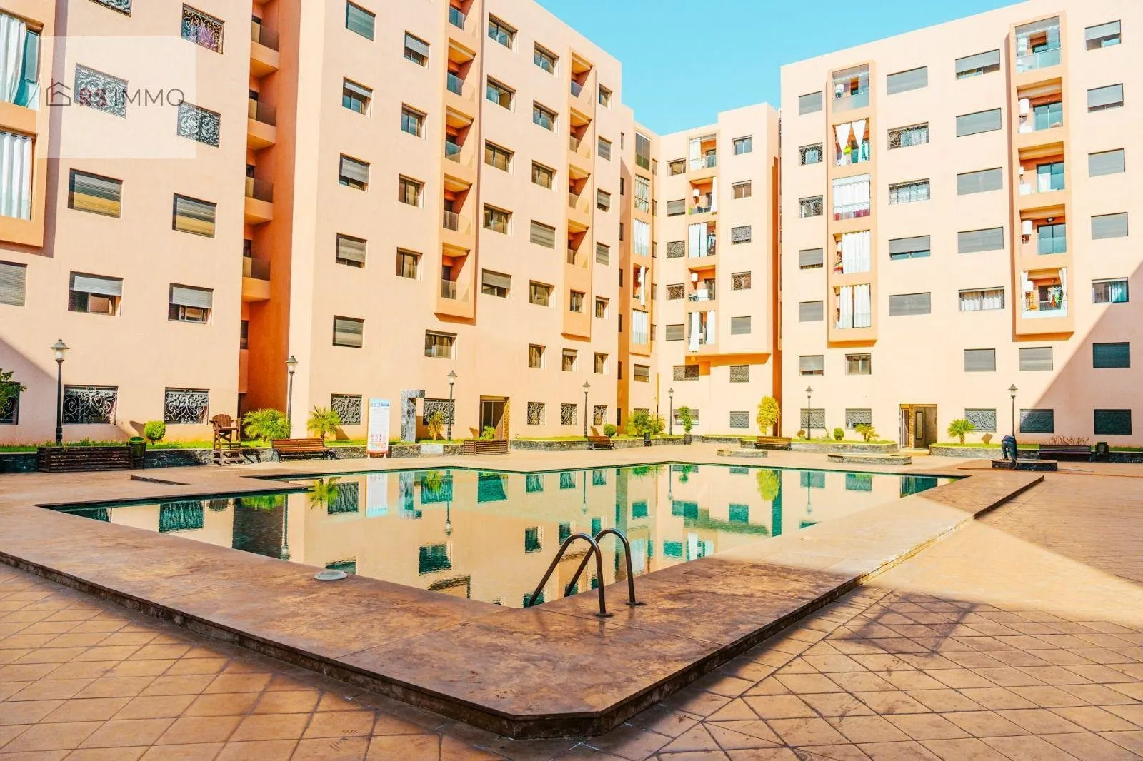 Appartement 77 m² avec piscine Marrakech - مراكش