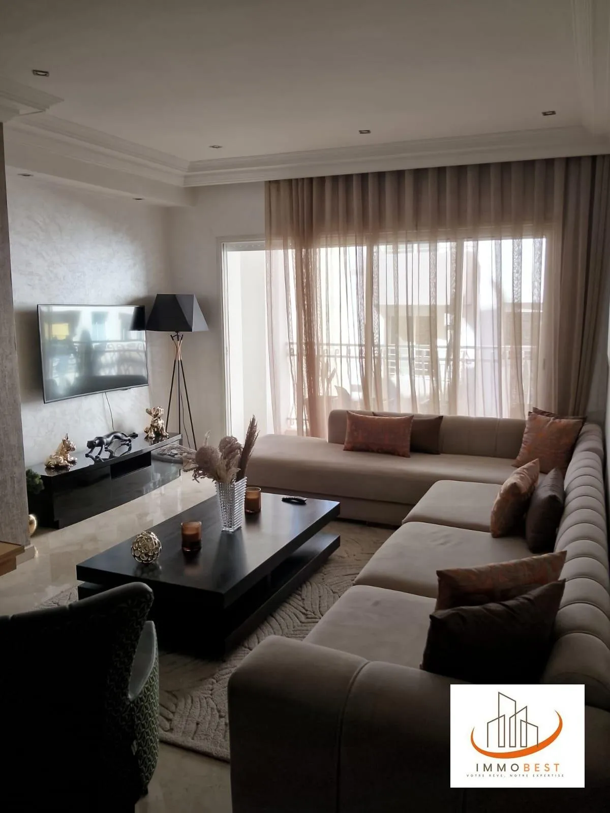 Maarif extension, appartement en vente+TERRASSE 3 CH - الدار البيضاء (3)