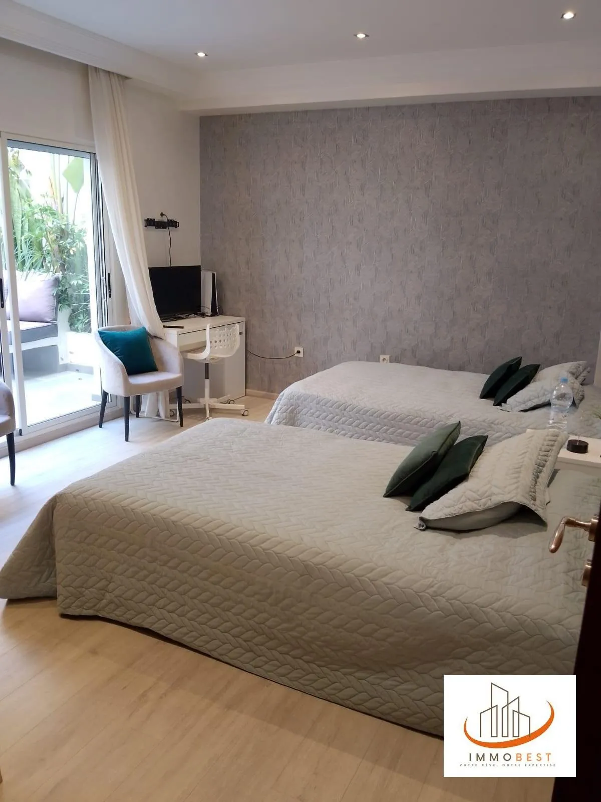 Maarif extension, appartement en vente+TERRASSE 3 CH - الدار البيضاء (2)