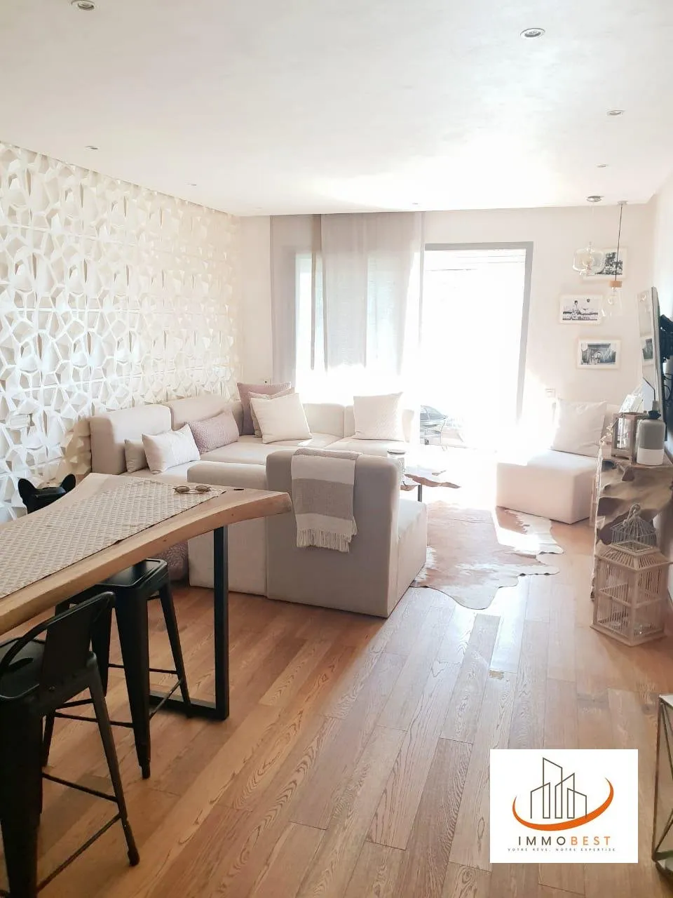 LA MARINA, Appartement en vente , 8ème  étage, 130 m² 3 CH - الدار البيضاء