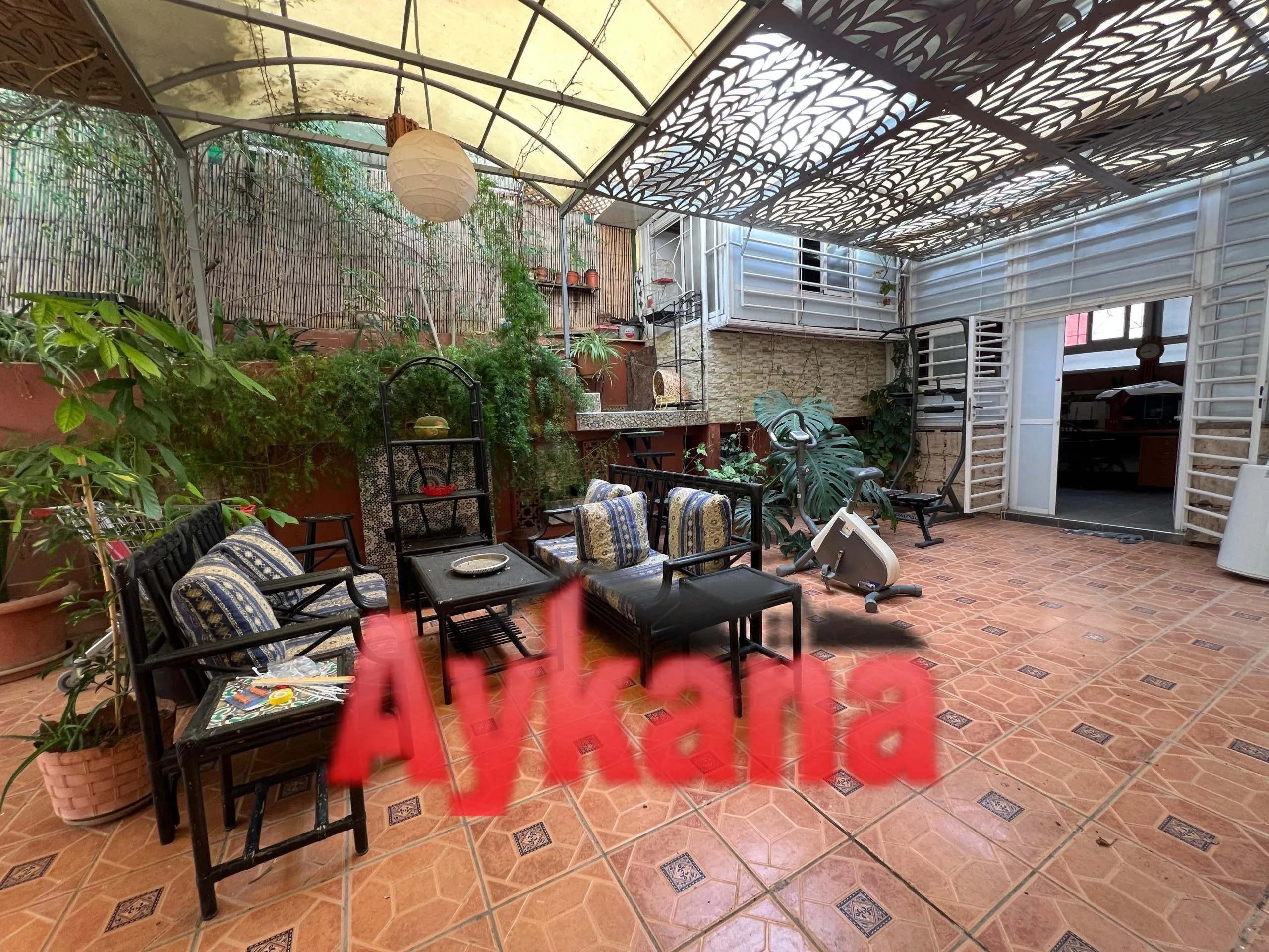 Vente Appartement RDC avec jardin Rabat Mabella - الرباط