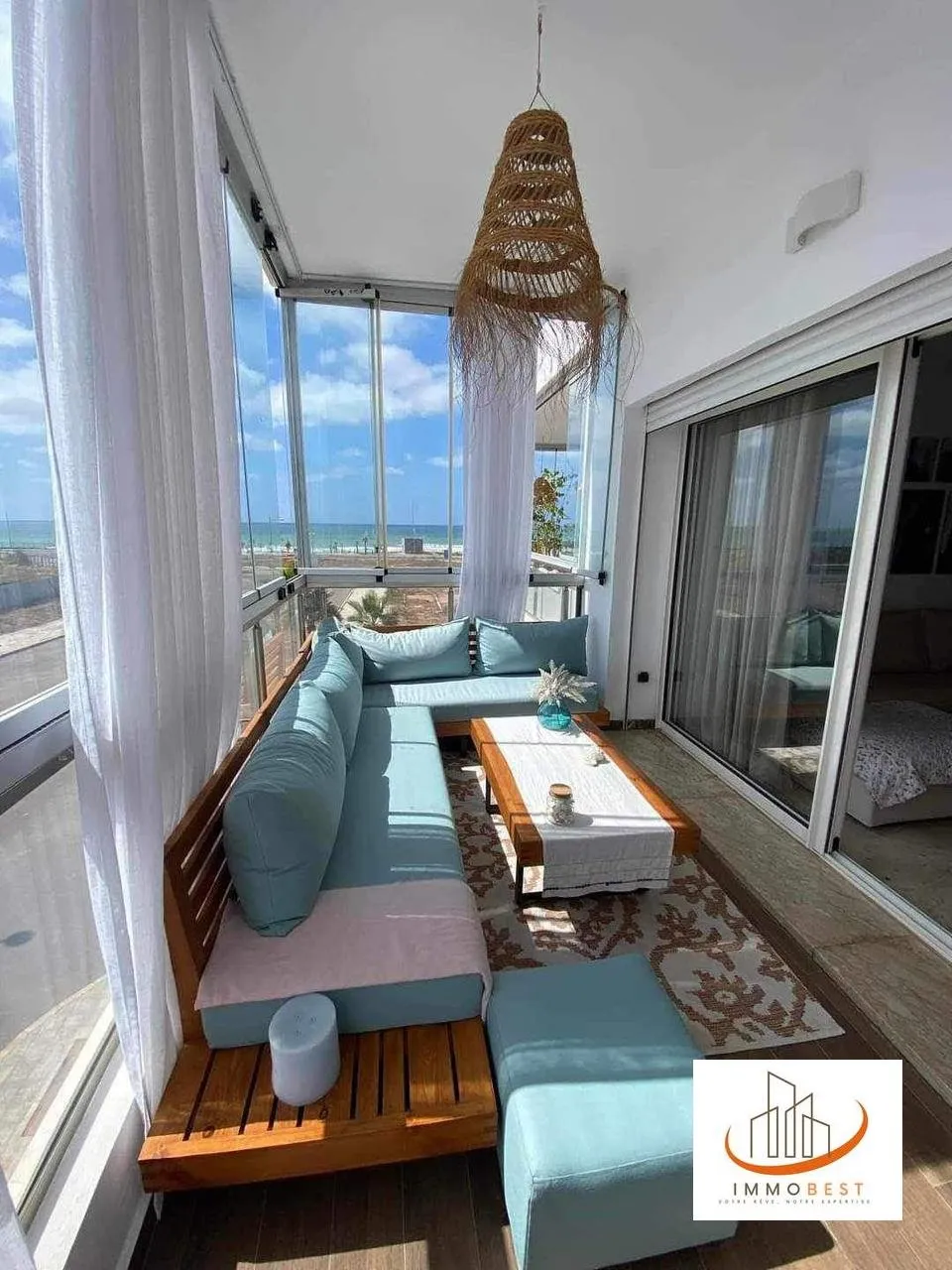 Dar Bouazza Appartement A Vendre Dans Résidence Avec Piscine 2 CH - الدار البيضاء