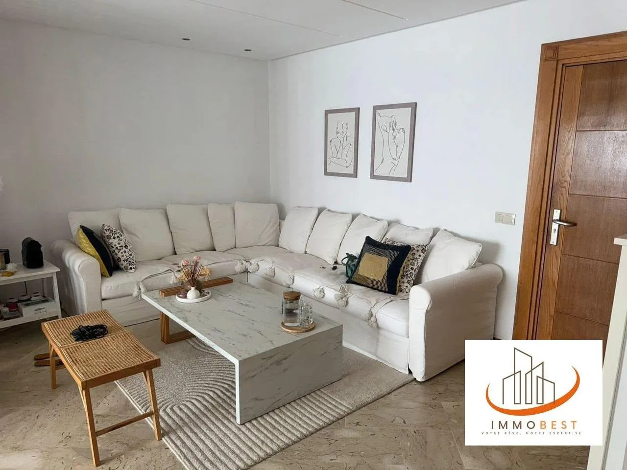 Dar Bouazza Appartement A Vendre Dans Résidence Avec Piscine 2 CH - الدار البيضاء (2)