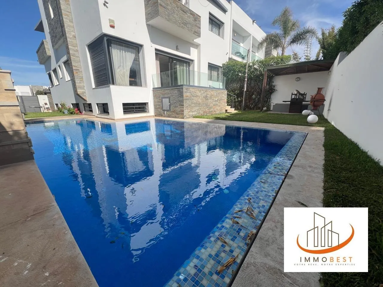 Magnifique villa à vendre avec vue sur l’océan à Dar Bouazza  4 CH - الدار البيضاء