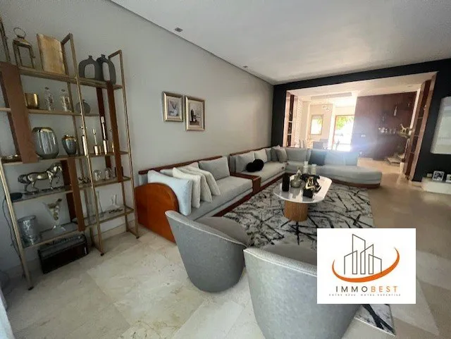 Bouskoura, belle villa bande en vente à Prestigia 3 CH - بوسكورة (2)