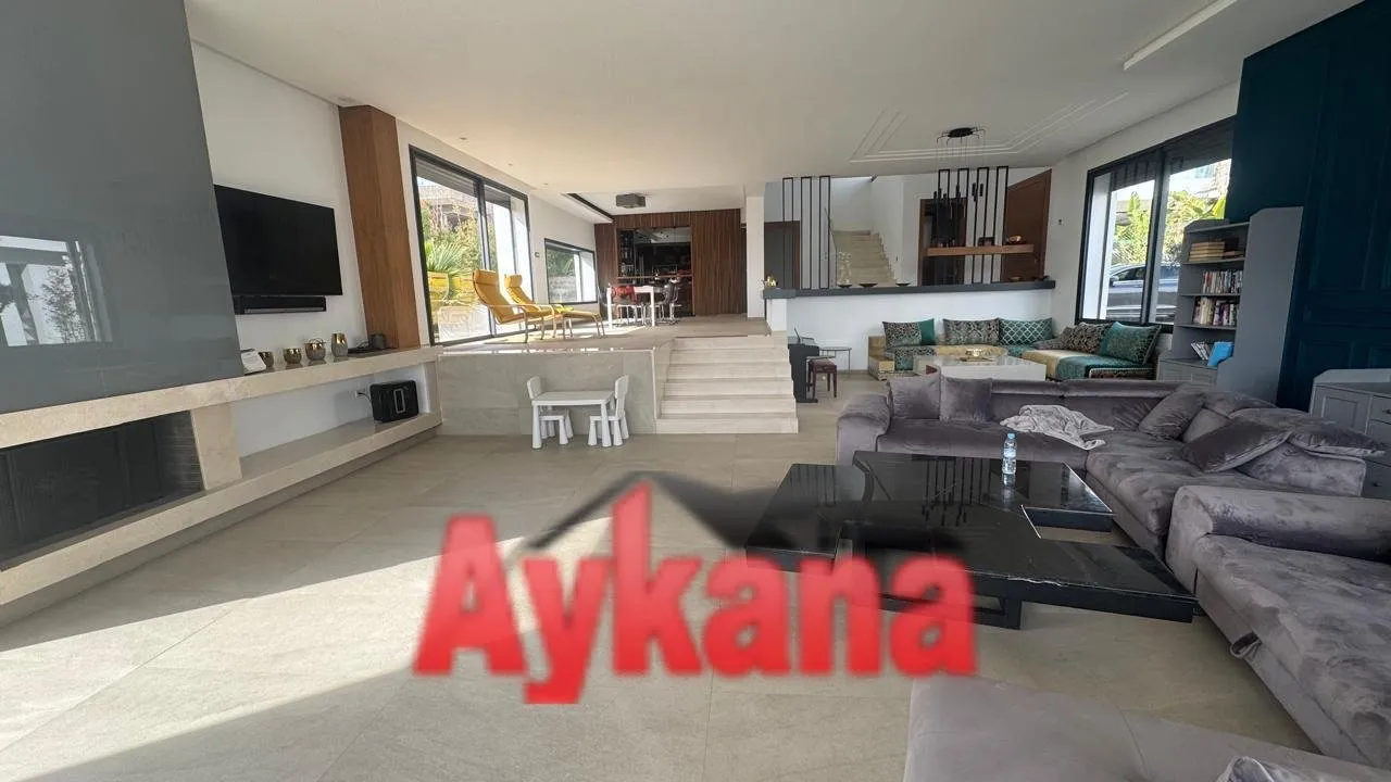VENTE VILLA D'EXCEPTION À EL MENZEH - الرباط (2)