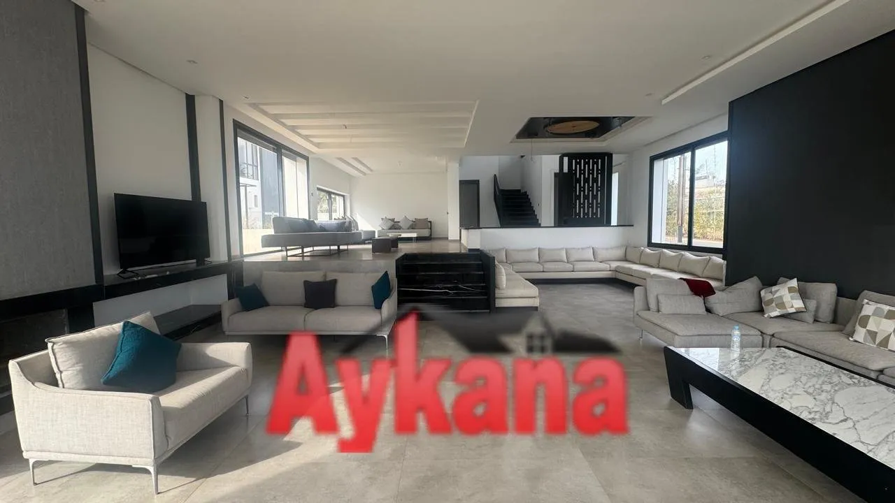VENTE VILLA PRESTIGE À EL MENZEH - الرباط (3)