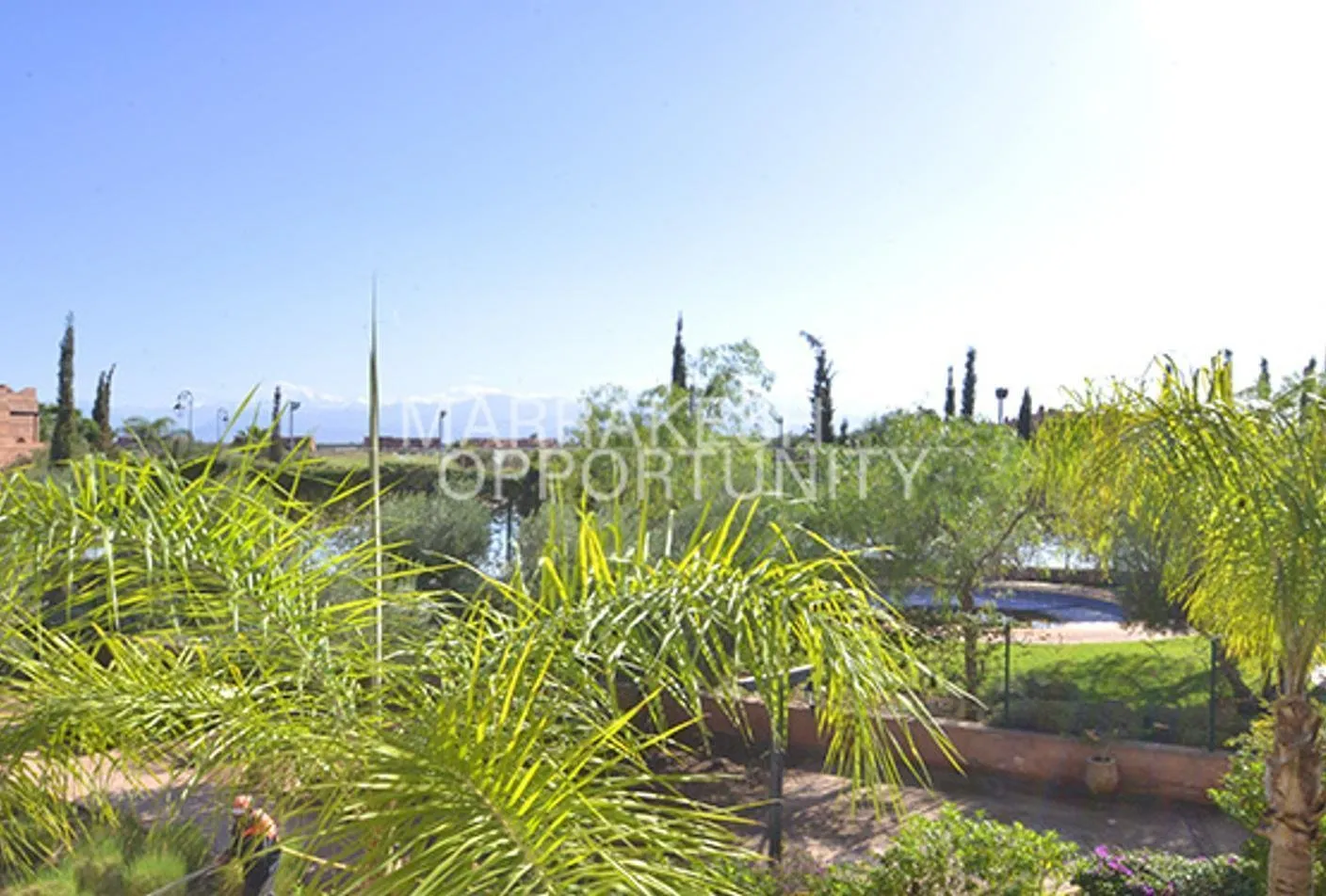 Vente appartement meublé sur la route de l'ourika - مراكش