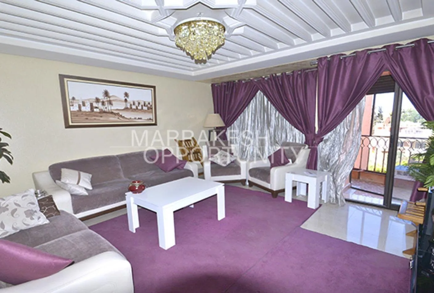 Appartement lumineux en vente à Guéliz - مراكش