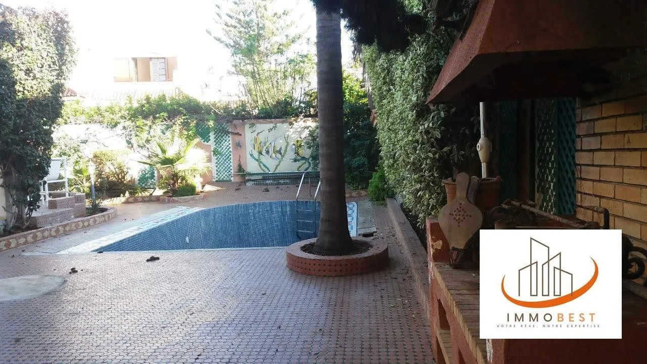 Mohammedia, villa style Riad, en vente 3 CH - المحمدية