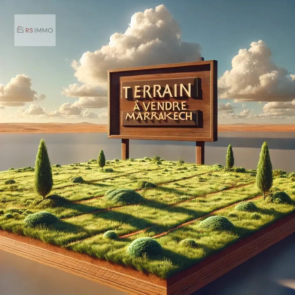 TERRAIN A VENDRE - ARGAN GOLF, MARRAKECH - مراكش