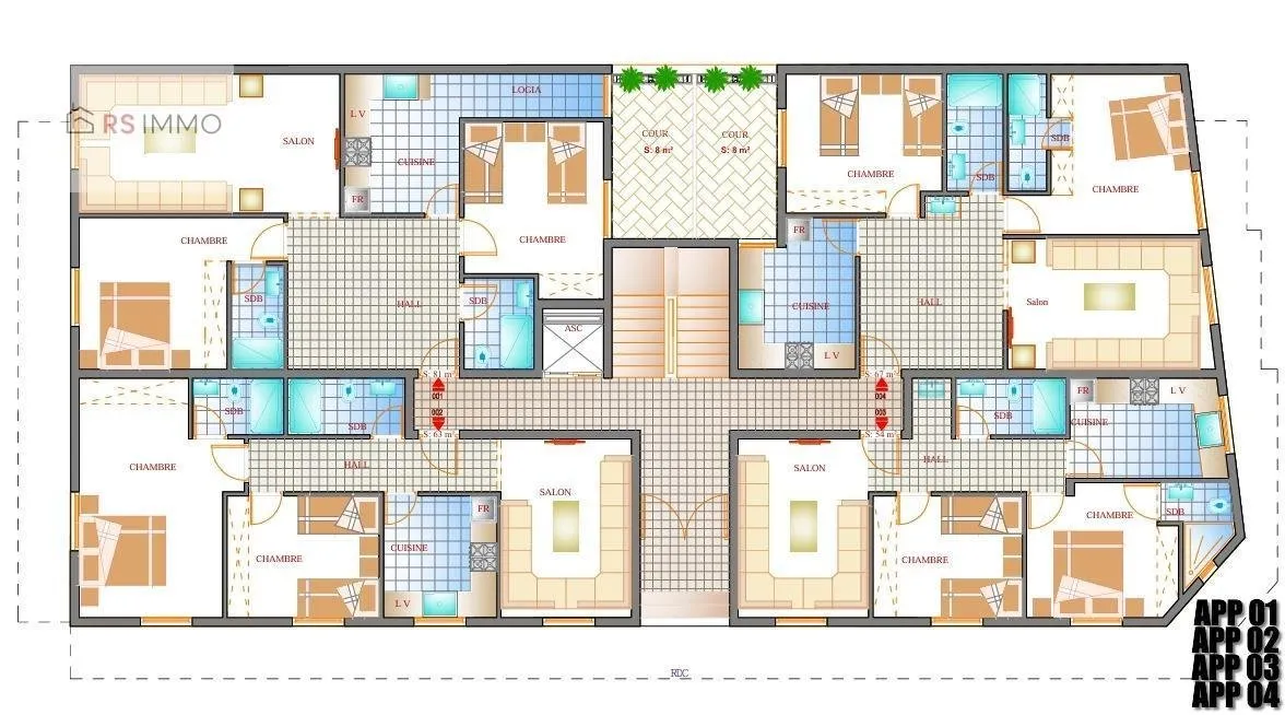 Appartement de Rêve – Un Nouveau Standard de Vie dans le Dynamique Marrakech - مراكش (4)
