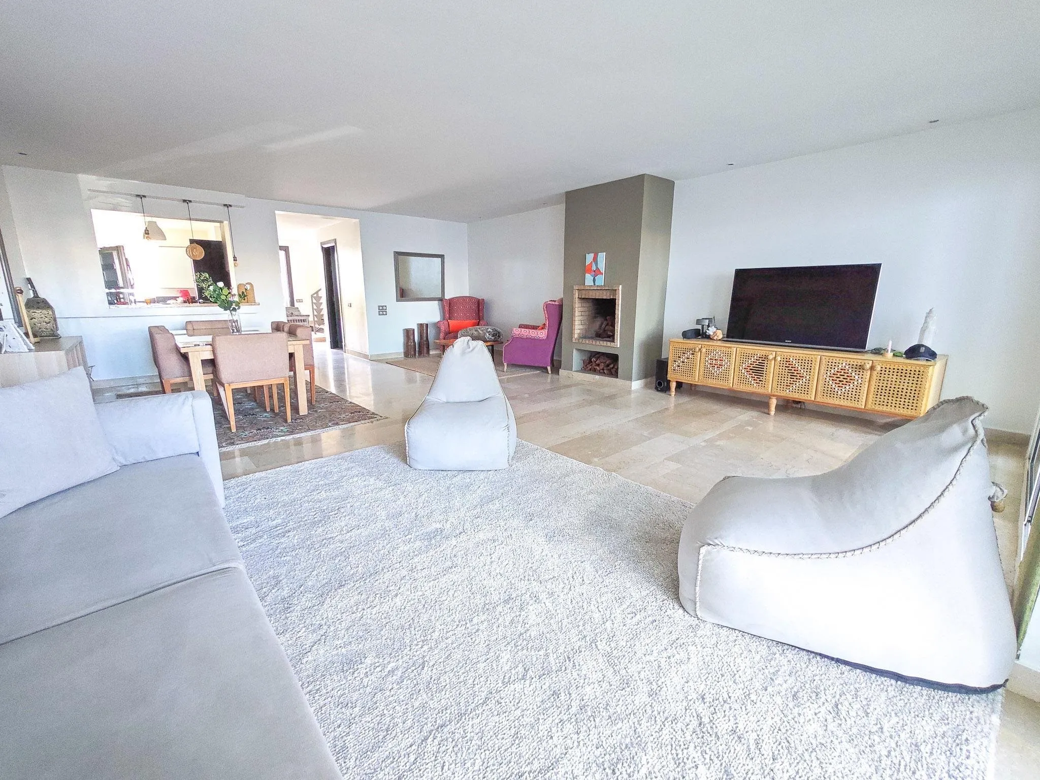 Villa 3 chambres meublé à Marina Blanca - الدار البيضاء (3)