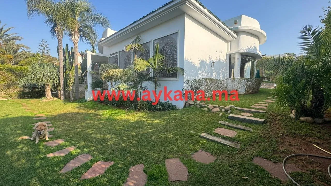 Vente Villa d’Exception Moderne et Traditionnelle à Souissi, Rabat - الرباط (2)