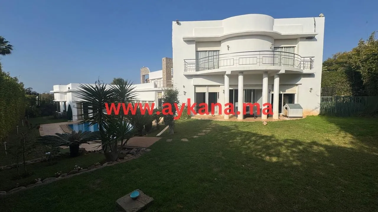 Vente Villa d’Exception Moderne et Traditionnelle à Souissi, Rabat - الرباط (3)