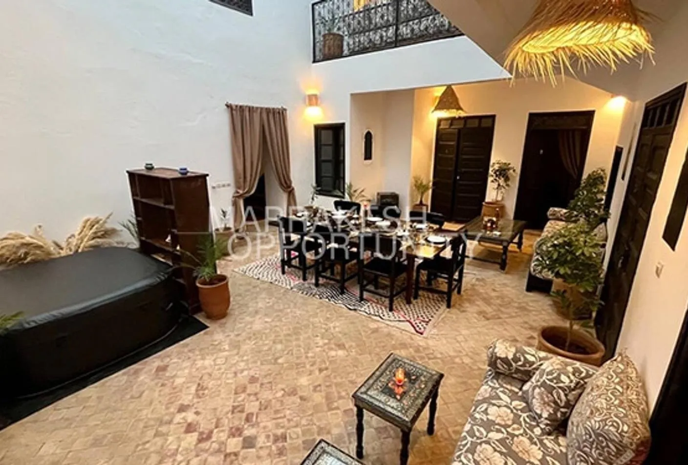 Un magnifique Riad à vendre situé au cœur de l'ancienne Médina de Marrakech - مراكش