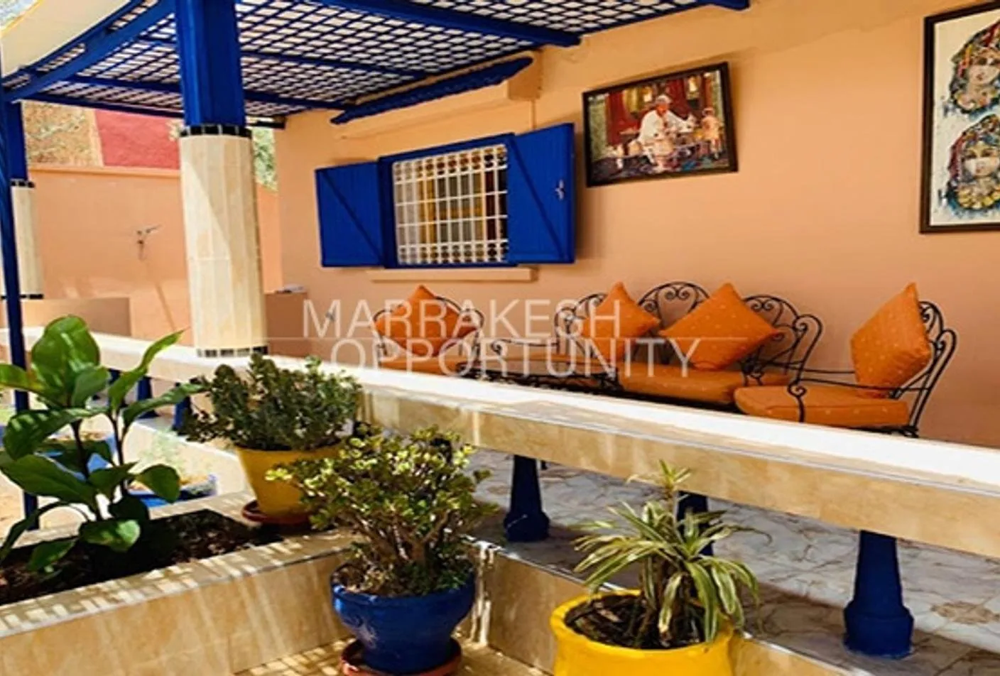 Magnifique auberge titré à vendre situé dans la route d’Amezmiz - مراكش