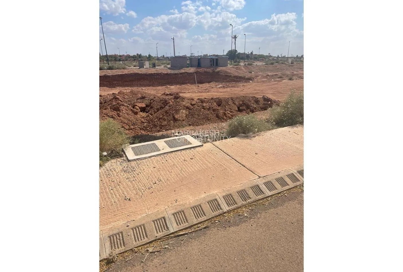 Vente terrain de 401m² situé à Route de Fes - مراكش (3)