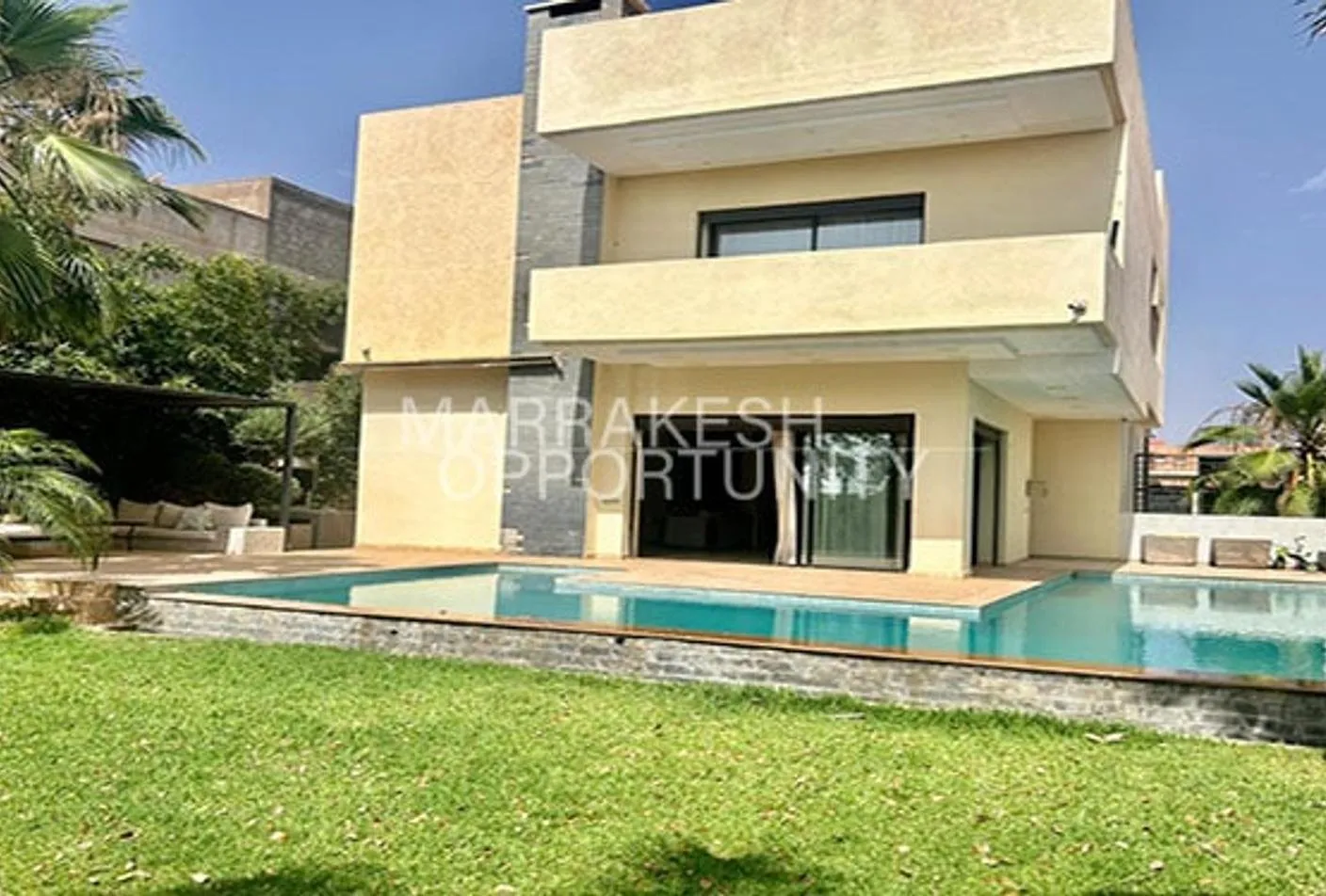 Somptueuse Villa avec piscine à vendre à Targa - مراكش (4)