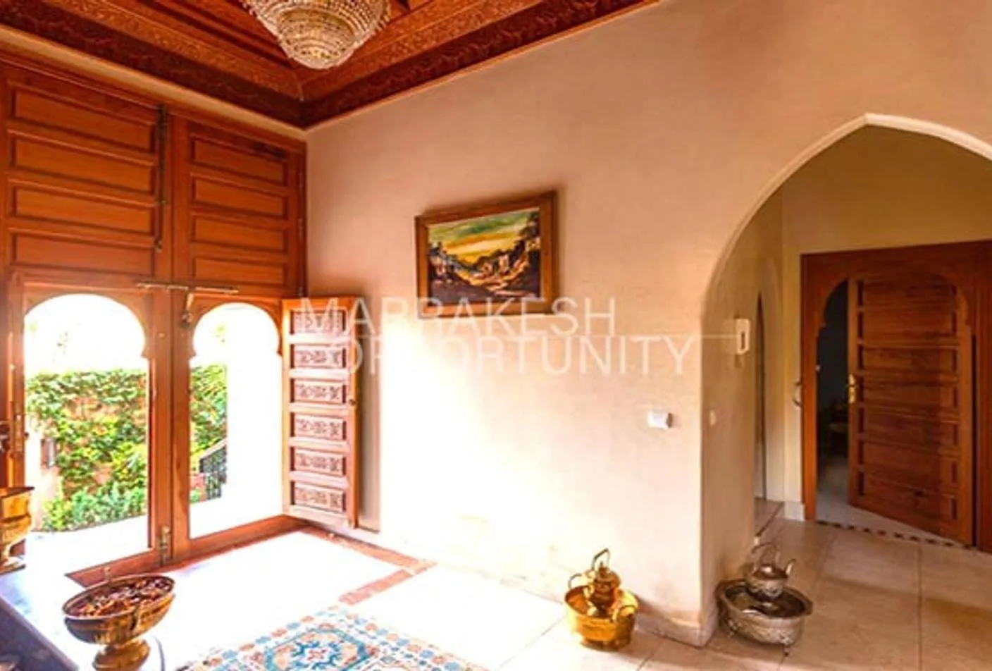 Villa avec jardin ensoleillée en vente à proximité de Targa - مراكش