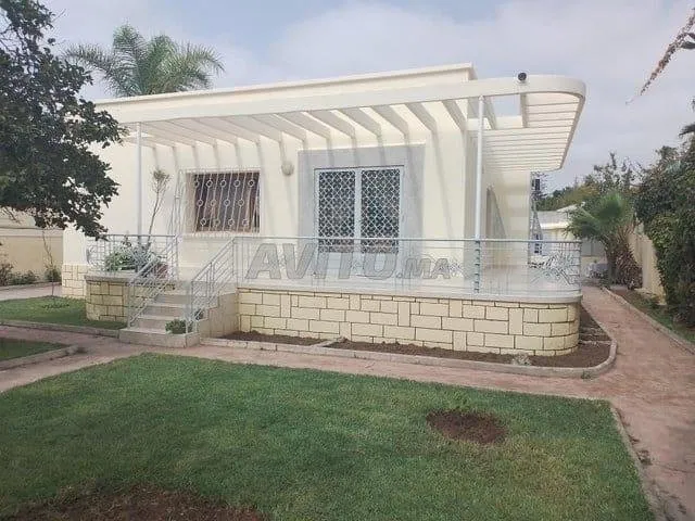 TERRAIN ANGLE R+1VUE MER  DAR BOUAZA - الدار البيضاء