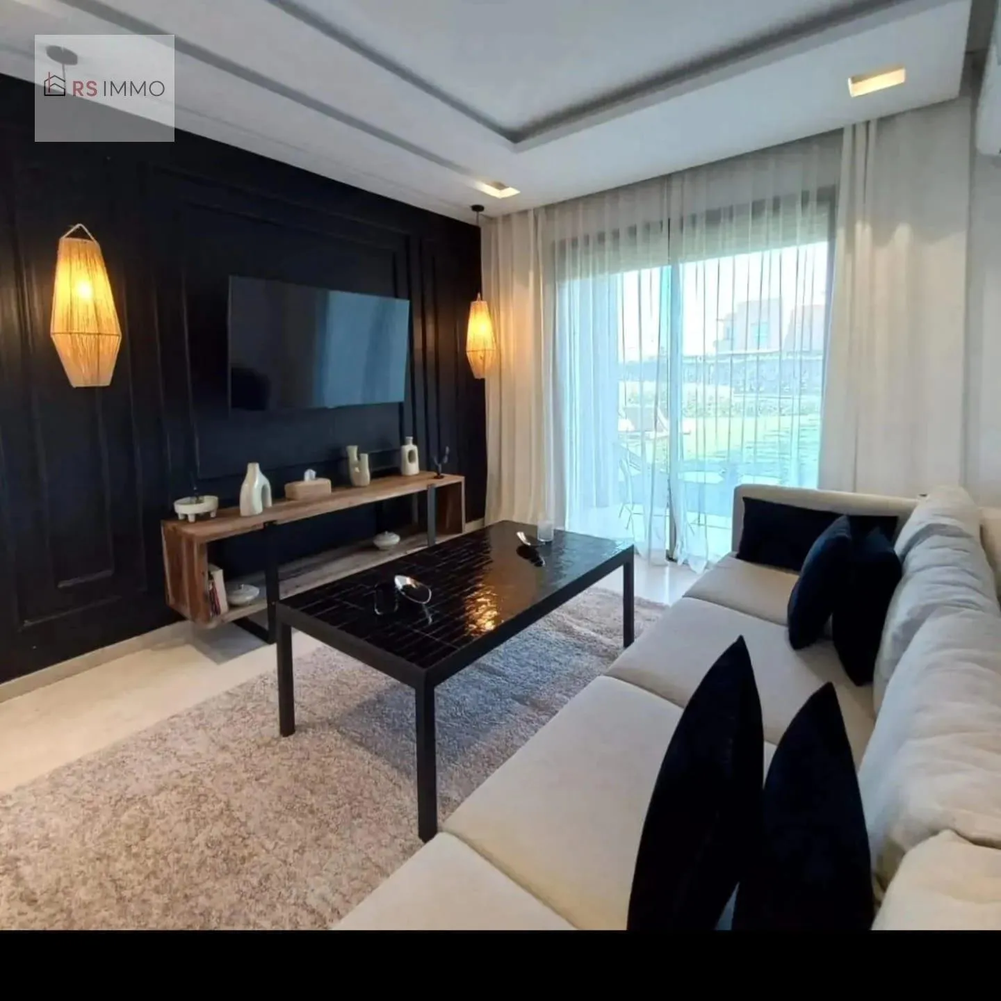 À Vendre - Appartement Rez-de-Jardin Meublé, Résidence Jubaea (Prestigia Argan)) - مراكش (2)