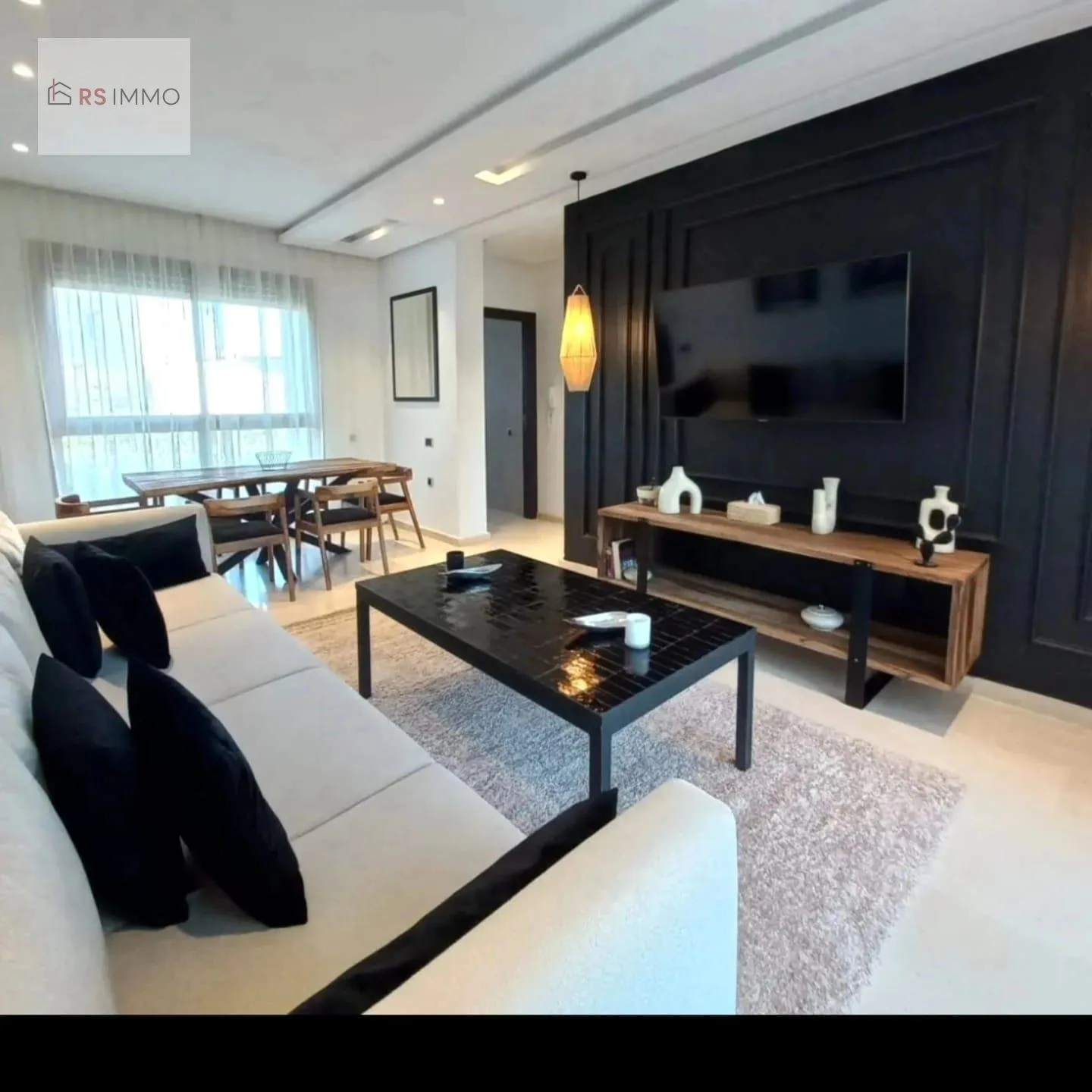 À Vendre - Appartement Rez-de-Jardin Meublé, Résidence Jubaea (Prestigia Argan)) - مراكش