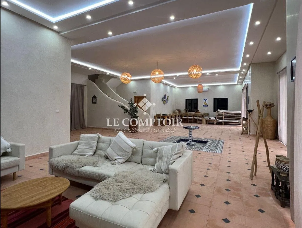 Villa Meublée de Luxe à Vendre – Le Comptoir de l’Immobilier, Marrakech - مراكش